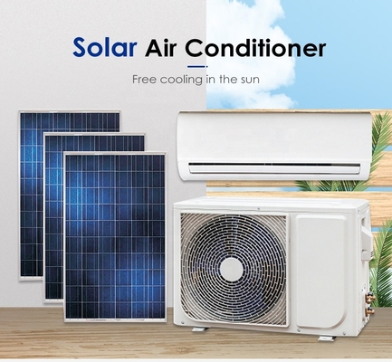9000btu 12000btu 18000btu 24000btu Ar condicionado solar para casa com painel solar