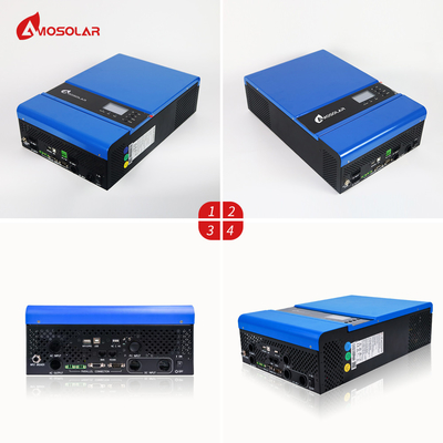 Inverter solar híbrido de 5 kW 10 kW 48 V com controlador MPPT e certificação CE/RHOS/IEC