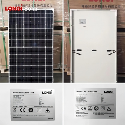 Amosolar PERC Mono BIPV Solar Panel Modulos fotovoltaicos únicos de 550 watts para sistema de energia solar