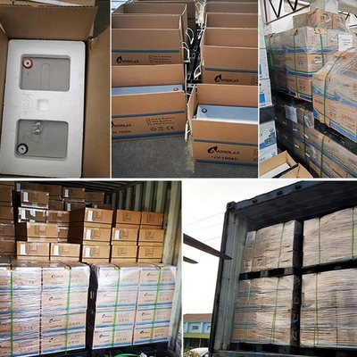 Bateria de gel selada 2v 12v 200ah 100ah 150ah para sistema de energia solar de armazenamento de ciclo profundo