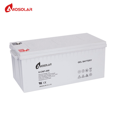 250ah 12v Bateria de chumbo-ácido selada de longa duração e confiável para o sistema de energia solar