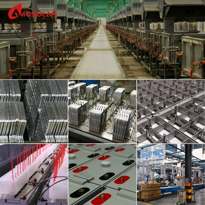 250ah 12v Bateria de chumbo-ácido selada de longa duração e confiável para o sistema de energia solar