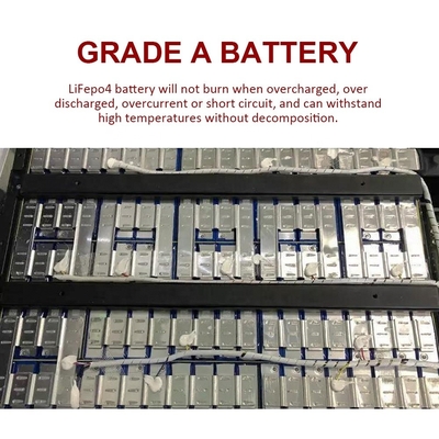 Energia elétrica 1000 Wh Baterias de iões de lítio Lifepo4 3.2v500ah para Sistema Solar