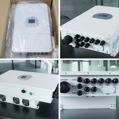 360V Voltagem de entrada Deye SUN-12K-SG04LP3-EU Inversor essencial para sistema solar híbrido