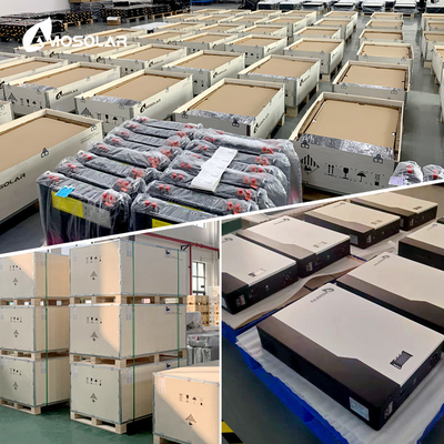 48v 100Ah 200Ah 5Kwh 10Kwh 20Kwh Bateria LiFePO4 com 6000 Deep Cycle da Amosolar