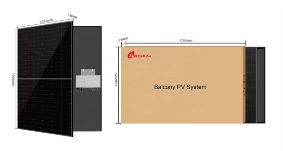 Controlador MPPT Amosolar 1000W 600W 800W SolarUnit para casa em rede Balcão Kit de Sistema Solar PV
