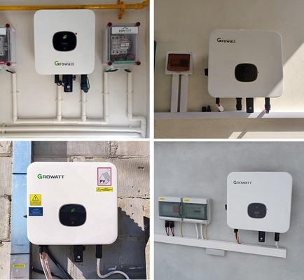 Growatt MOD 15KTL3-X Inverter Solar 15kw Três Fases Na Rede 2 MPPT Inverter Com WIFI E Função 4G