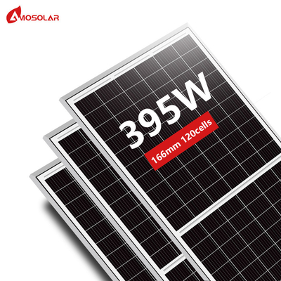 Painel solar monocristalino de tipo N de 370w 375w 380w 385w 390w 395w com curto prazo de execução