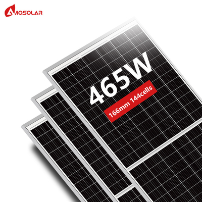 Módulo PV Amosolar Ac Solar Panel Solar 100V Half Cell Mono Solar Panel Modulo com USB