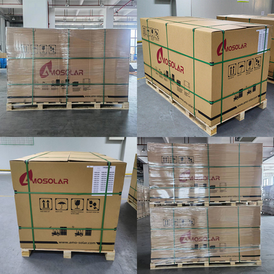 Módulo fotovoltaico solar de telhado de meia célula Mono 440 450 455 460 465Watt Painel de célula solar de meia corte