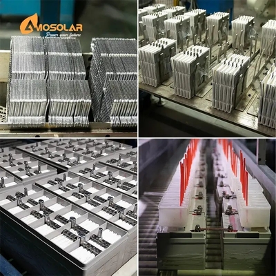 Amosolar 100Ah 200Ah 250Ah 300Ah Deep Cycle Bateria solar GEL 12V 24v 100Ah Gel selado