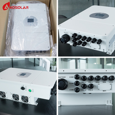 Deye SUN-5K-12K-SG01LP1 híbrido em rede Inverter tecnologia híbrida para sistema de energia solar