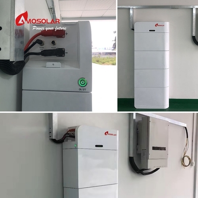 48v 51.2v 10-25kW Bateria de lítio de alta tensão para armazenamento de energia solar
