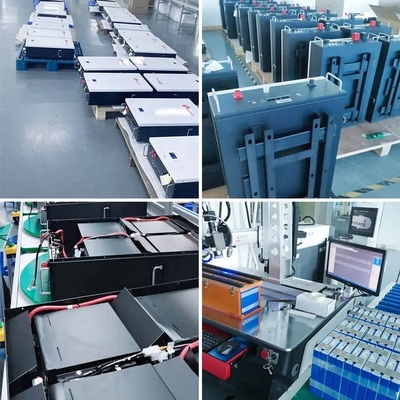 3.2 volts Voltagem nominal 51.2v 50ah 100ah 200ah Baterias de lítio para sistemas domésticos solares