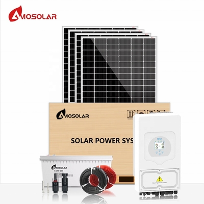 Sistema de painéis solares Home Power Hybrid Solar 5kw 6kw 8kw 10kw