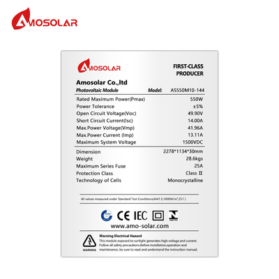 Painéis solares 540W 550W 560W Longi Mono 570Wp Trina módulo fotovoltaico para célula solar 182*182mm