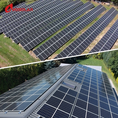 Sistema de Energia Solar Amosolar de 3 kW com estrutura de montagem personalizada e função off-grid
