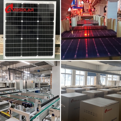 Amosolar Mono Solar Panel 55 Watt 100 Watt 150 Watt 200 Watt Lista com Certificado CE