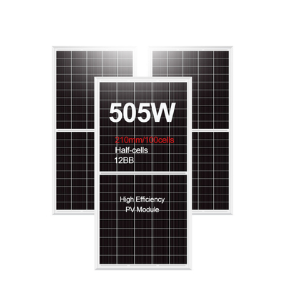 Atualize sua planta fotovoltaica com o Kit de painéis solares de 485w 490w 495w 500w 505w da Certified