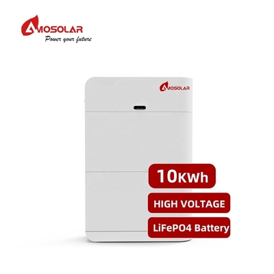 Pacote de bateria de lítio LiFePO4 de alta tensão para sistema de armazenamento de energia solar