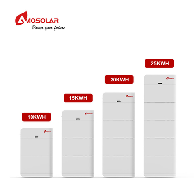 10Kwh 20Kwh 25Kwh Sistema de armazenamento de energia de bateria solar de íons de lítio de alta tensão empilhável