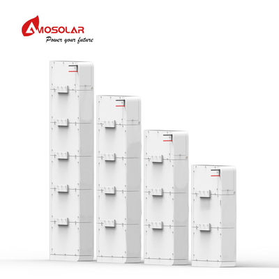 10KWH 15KWH 20kwh Sistemas de armazenamento de energia de iões de lítio empilháveis para casa