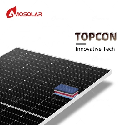 550W 560W 575W 580W 600W 620W Painel solar de tipo N com quadro de liga de alumínio anodizado