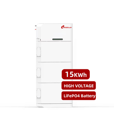 Bateria de alta tensão 512 V Bateria de íons de lítio com comunicação Tipo de sistema dividido Empilhável