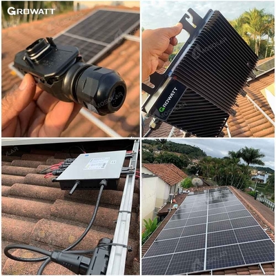IEC 62116 Certificado 1200w 1600w 2000W inversor de rede solar para sistema de alta tensão