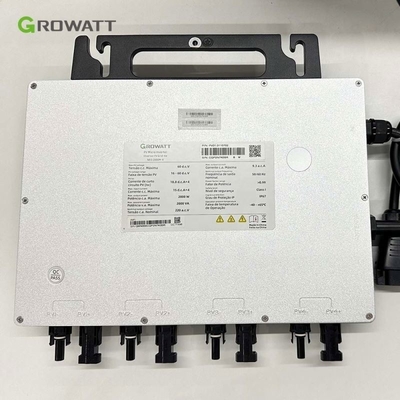 Painéis Solares Growatt e Inverter Solar Híbrido de 800w 2400w 3000w para Sistema Solar On Grid