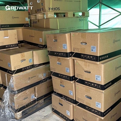 Painéis Solares Growatt e Inverter Solar Híbrido de 800w 2400w 3000w para Sistema Solar On Grid