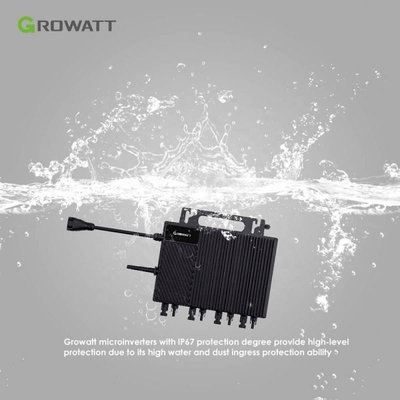 Painéis Solares Growatt e Inverter Solar Híbrido de 800w 2400w 3000w para Sistema Solar On Grid
