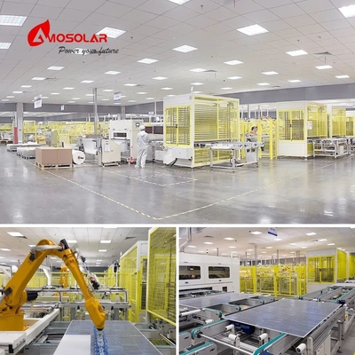 Quadro de liga de alumínio anodizado PERC 560w 565w Painel fotovoltaico solar monocristalino