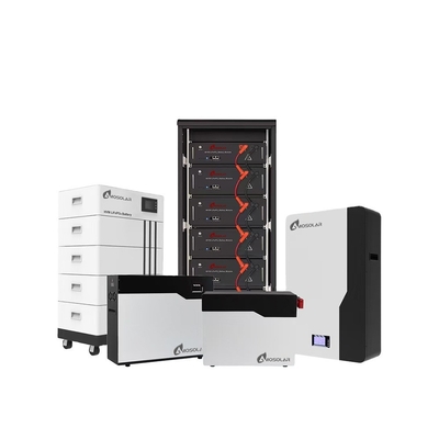 Amosolar 48V/51.2V 100ah 200ah 5kwh 10kwh 2.5kwh Bateria de íons de lítio para armazenamento solar