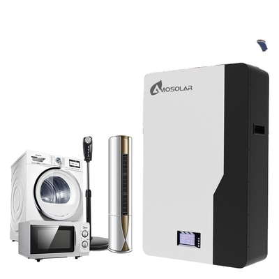 Amosolar 48V/51.2V 100ah 200ah 5kwh 10kwh 2.5kwh Bateria de íons de lítio para armazenamento solar
