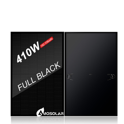 400w 410w 420w 430w Painel Solar Mono Com e N-TYPE Anodizado Alumínio Ligação Quadro