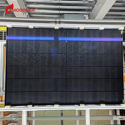 Amosolar 440W 450W 460W 1000W painel solar monocristalino com caixa de junção IP68
