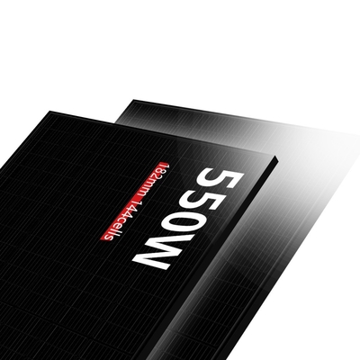 550w Painel solar preto completo HJT Painel de energia solar monocristalino 540 Watt 560w Rotterdam