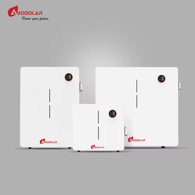 Home Bateria de lítio Montar de parede 5wkh 10kwh 15kwkh com BMS e LCD
