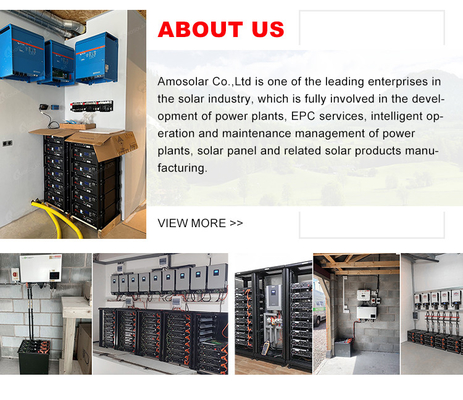 10Wh LFP Bateria 12V 24V 48V 51.2V 100Ah 200Ah para Sistema de Armazenamento de Energia Durável