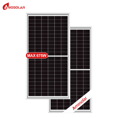Sexta-feira Negra PERC módulo fotovoltaico Amosolar 1000 Watts 660W 670W 650w 675W 700w painéis solares