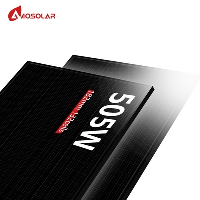 460W 480W 500W 550W 580W 650W Painéis solares totalmente pretos com certificado CE TUV INMETRO ETL
