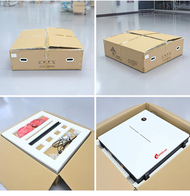 48v 100Ah 200Ah 300Ah Bateria de lítio montada na parede para alimentação solar Amosolar 48v 200Ah