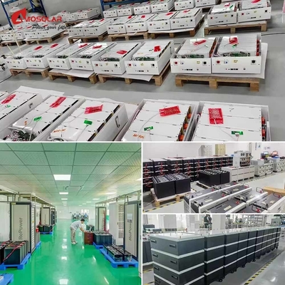 Amosolar Lifepo4 Bateria 48V 51.2V 100Ah 200Ah 300Ah Baterias de lítio Ciclo profundo