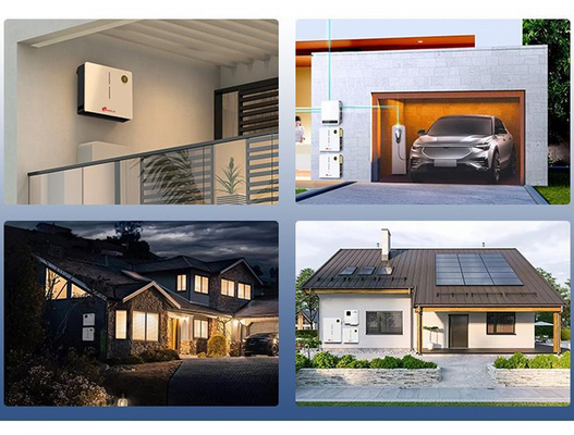 Amosolar Bateria de Lítio 5-10 kWh Faixa de potência de saída para montagem em parede e solar