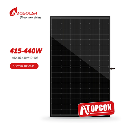 1722*1134*35mm Painel Solar Monocristalino de tipo N TopCon para máxima eficiência