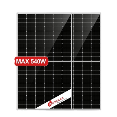 Módulos fotovoltaicos solares monocristalinos do tipo N de 182 mmx182 mm para geração de eletricidade doméstica