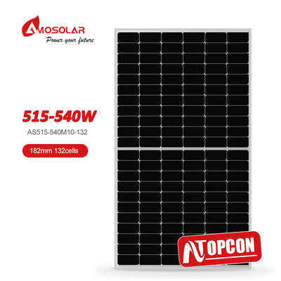 Modulos fotovoltaicos solares mono de 182 mm para eletricidade doméstica 132 6*22 Células Sistema de energia solar