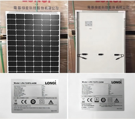 Fornecedores Longi Meia Célula Mono painéis solares 550w 590w 600w 710 watt 580w para telhado de casa