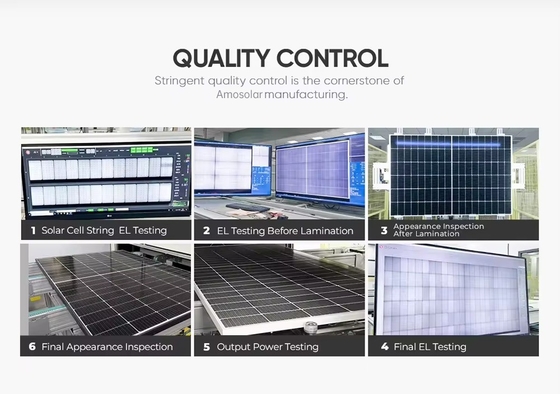 Módulos fotovoltaicos de alta potência 420w 410w 585W 590W para sistema de painéis solares Longi Hi-Mo6 Mono